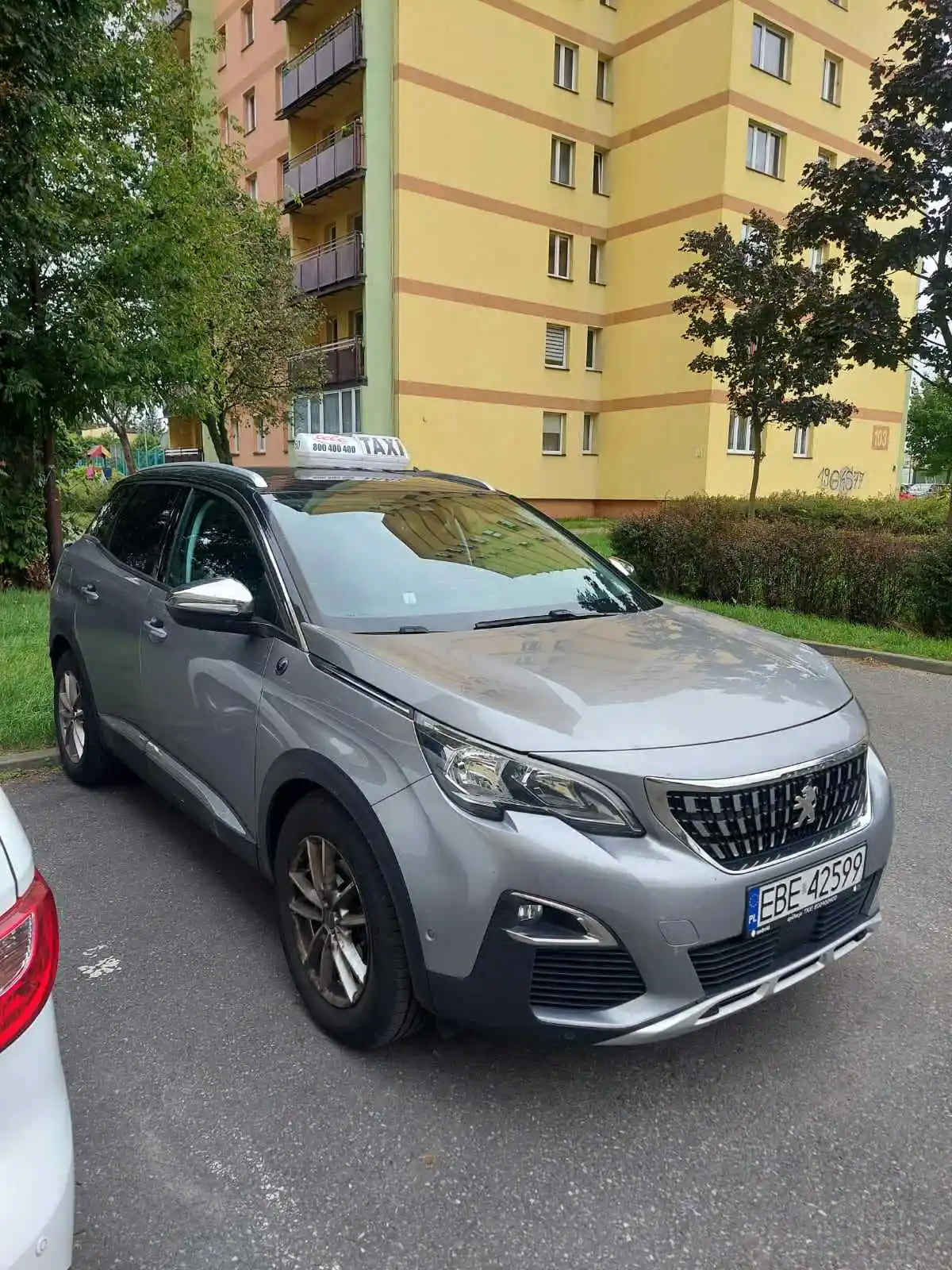 Taxi — widok główny pojazdu